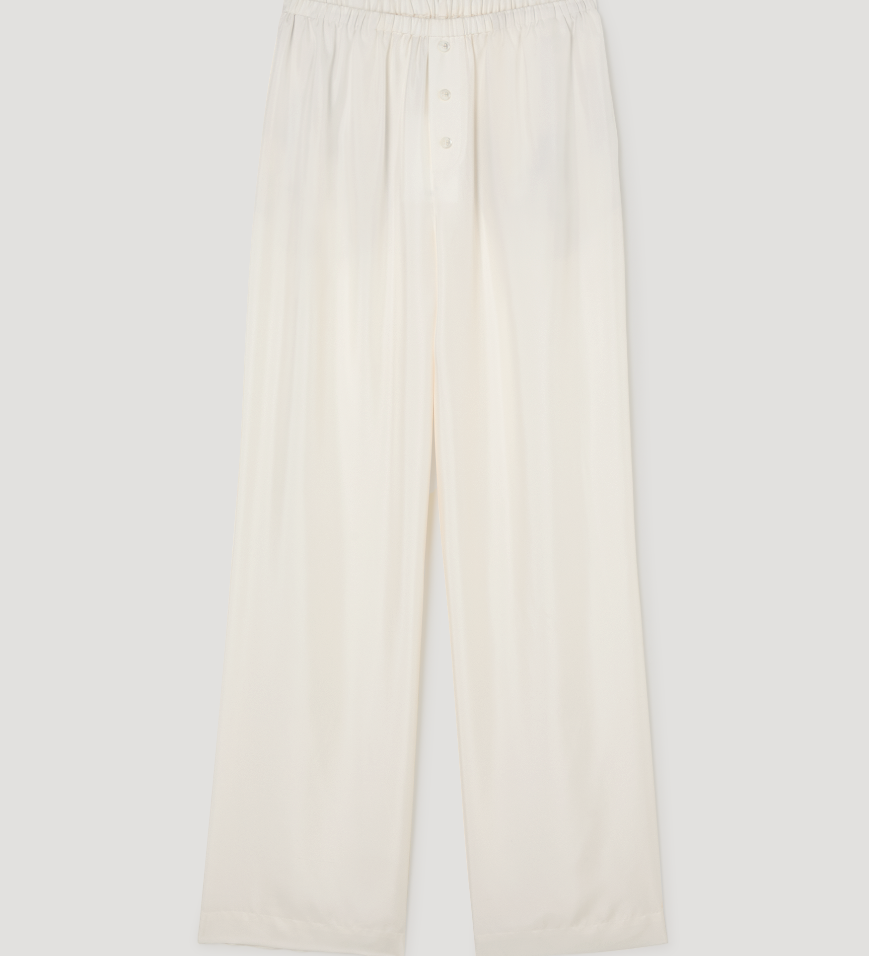 ROHE - Silk pyjama trousers | cream