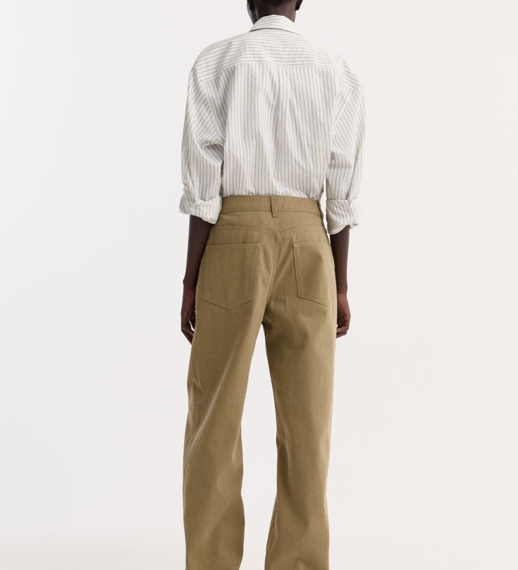 ROHE - Baggy fit denim | sage