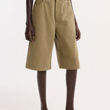 ROHE - Baggy fit denim shorts | sage