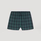 ROHE - Check boxer shorts | retro green check