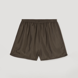 ROHE - Taped silk shorts | earth