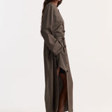 ROHE - Taped silk shorts | earth