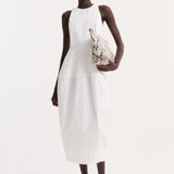 ROHE - Sculptural poplin dress | optic white