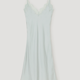 ROHE - Silk lace slipdress | foam