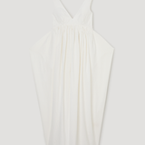 ROHE - Sculptural textured cotton dress | off white