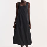ROHE - Technical volume dress | black