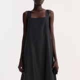 ROHE - Technical volume dress | black