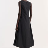 ROHE - Technical volume dress | black