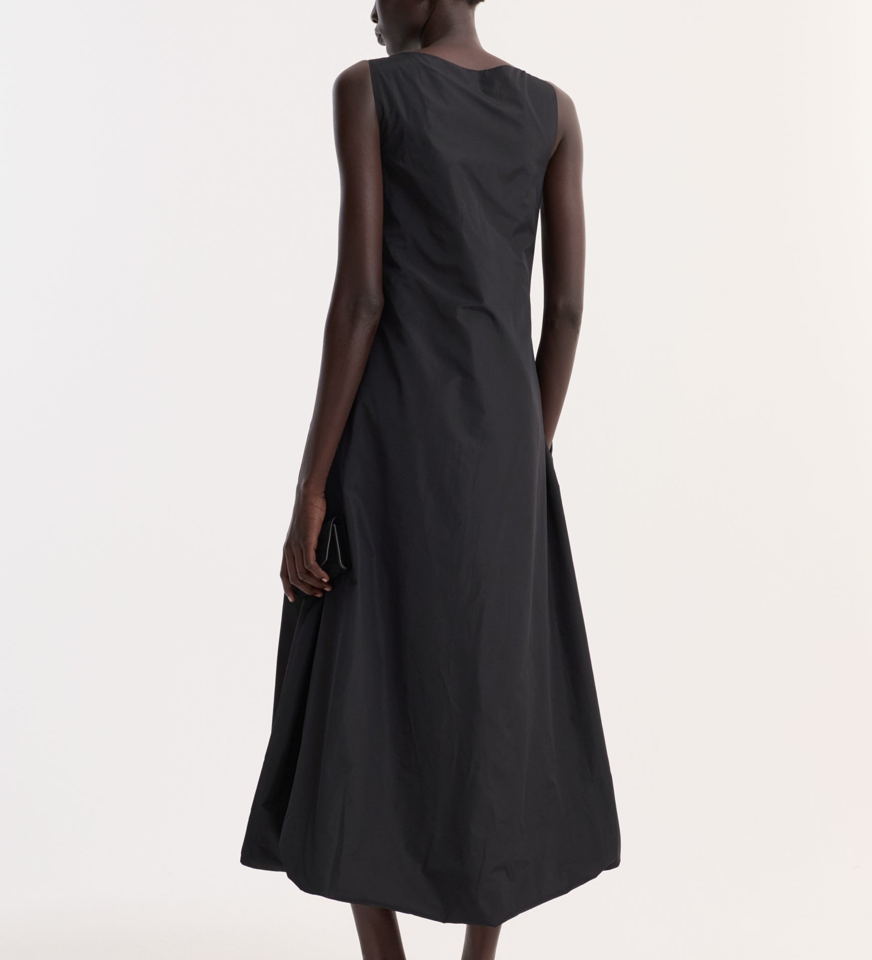 ROHE - Technical volume dress | black