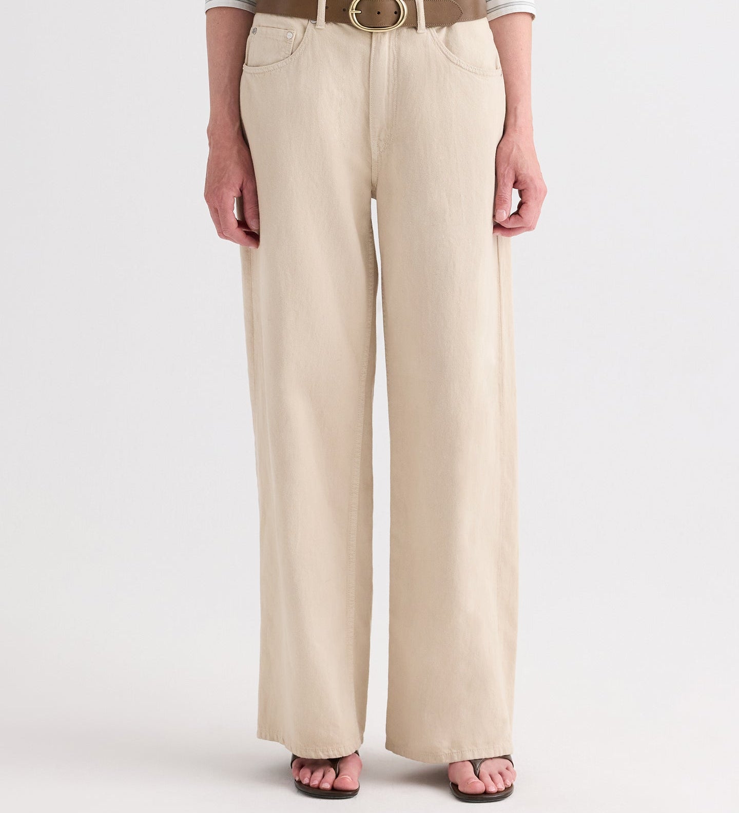TWP - Song Sung Blue Jean in Sandshell Denim