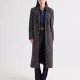 TWP - Crosshatch Leather Mattie Coat in Leather