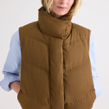 TWP - Puffer Vest in Waterproof Canvas