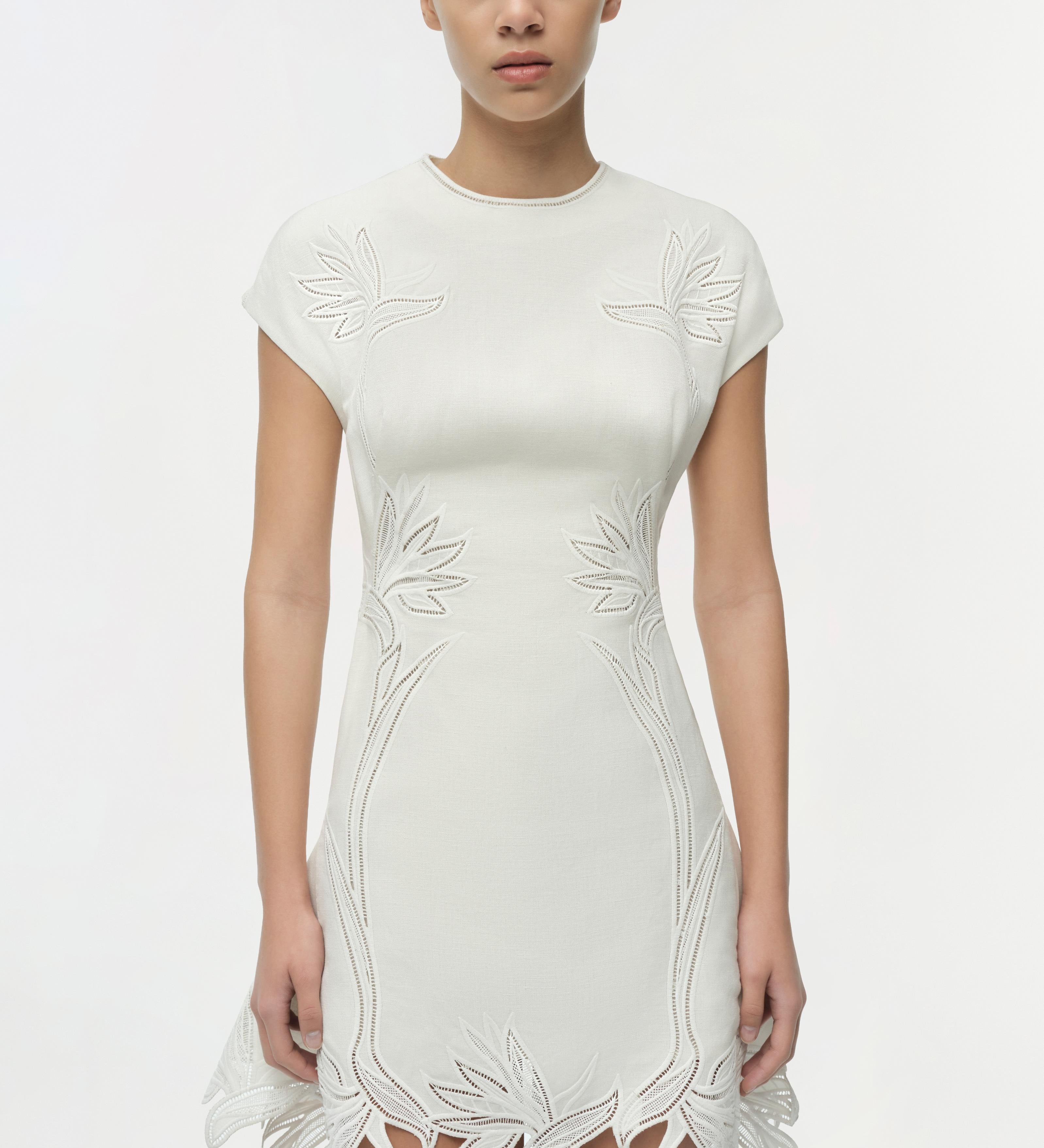 Simkhai - Raquel Embroidered Mini Dress