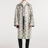 ROHE - Snakeskin leather coat | snakeskin
