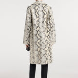 ROHE - Snakeskin leather coat | snakeskin