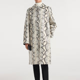 ROHE - Snakeskin leather coat | snakeskin