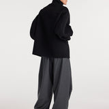 ROHE - Double - faced wool jacket | black