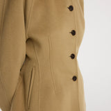 ROHE - Double - faced sculptural jacket | camel