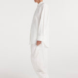 ROHE - Tuxedo shirt | optic white