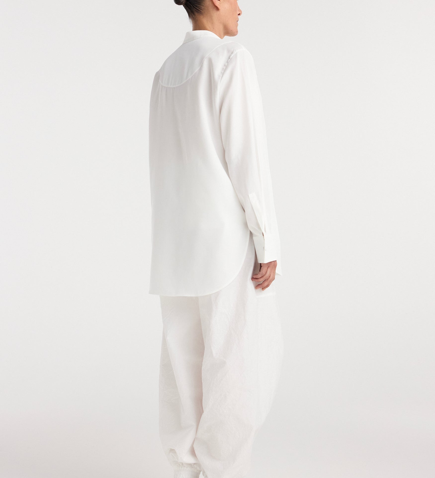 ROHE - Tuxedo shirt | optic white