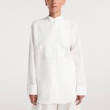 ROHE - Tuxedo shirt | optic white