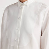ROHE - Tuxedo shirt | optic white