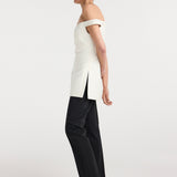 ROHE - Off shoulder top | cream