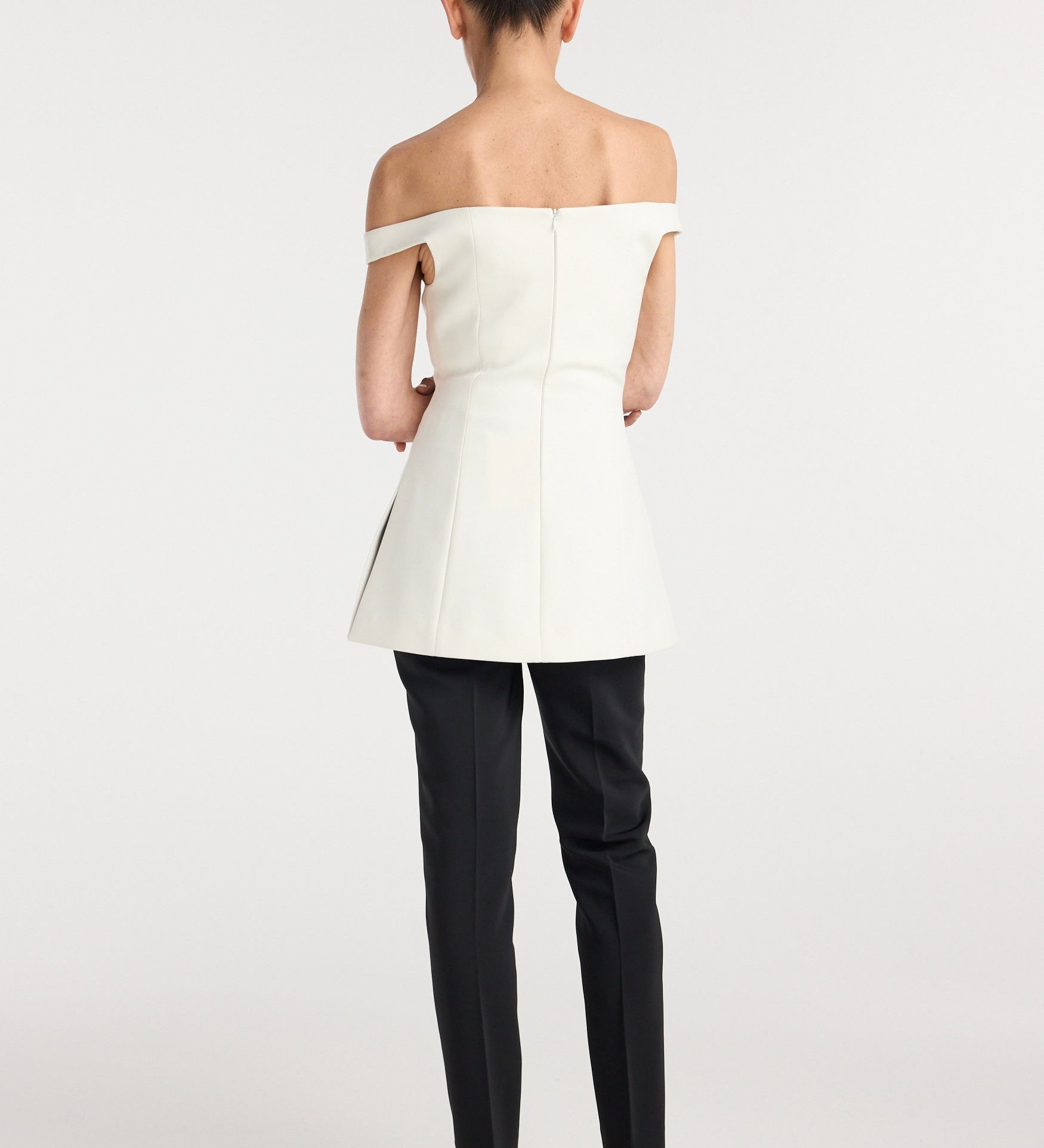 ROHE - Off shoulder top | cream