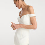 ROHE - Off shoulder top | cream