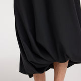 ROHE - Twisted skirt | black