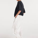 ROHE - Oversized merino t - shirt | anthracite melange