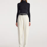 ROHE - Fine merino turtleneck | anthracite melange