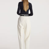 ROHE - Fine merino turtleneck | anthracite melange