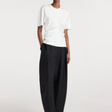 ROHE - Draped t - shirt | off white