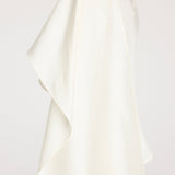 ROHE - Silk foulard top | cream
