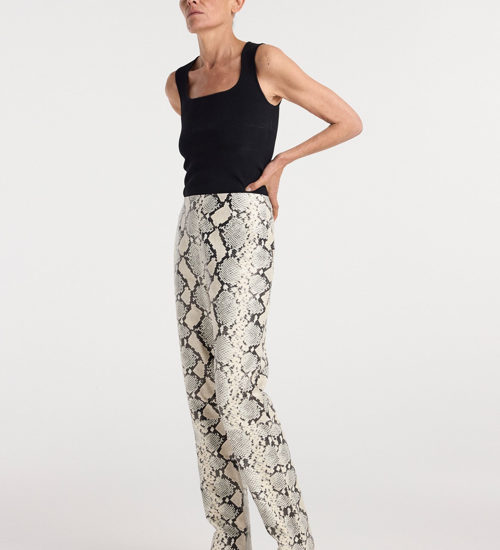 ROHE - Snakeskin leather trousers | snakeskin