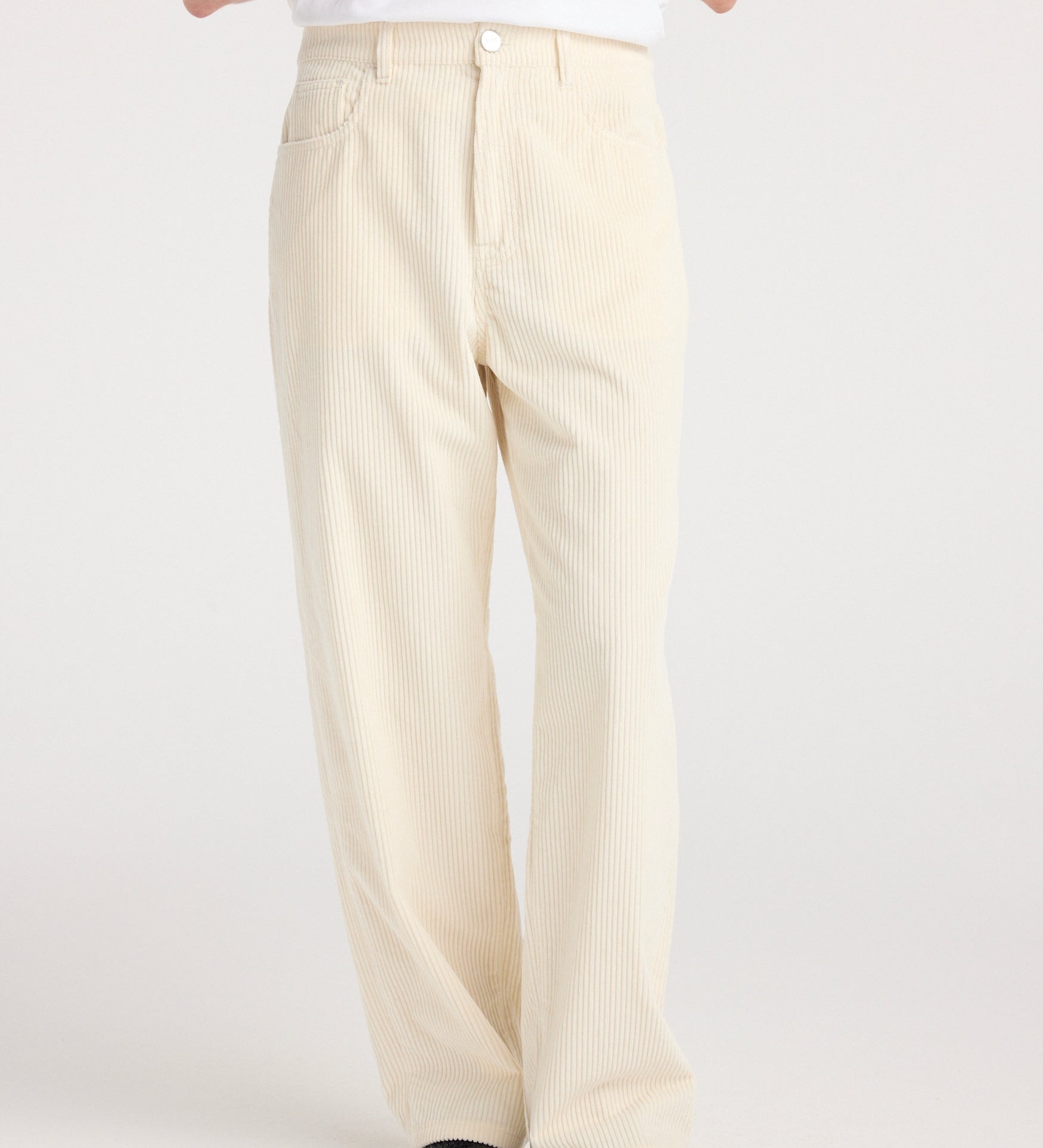 ROHE - Bruun - Signature baggy corduroy | winter white