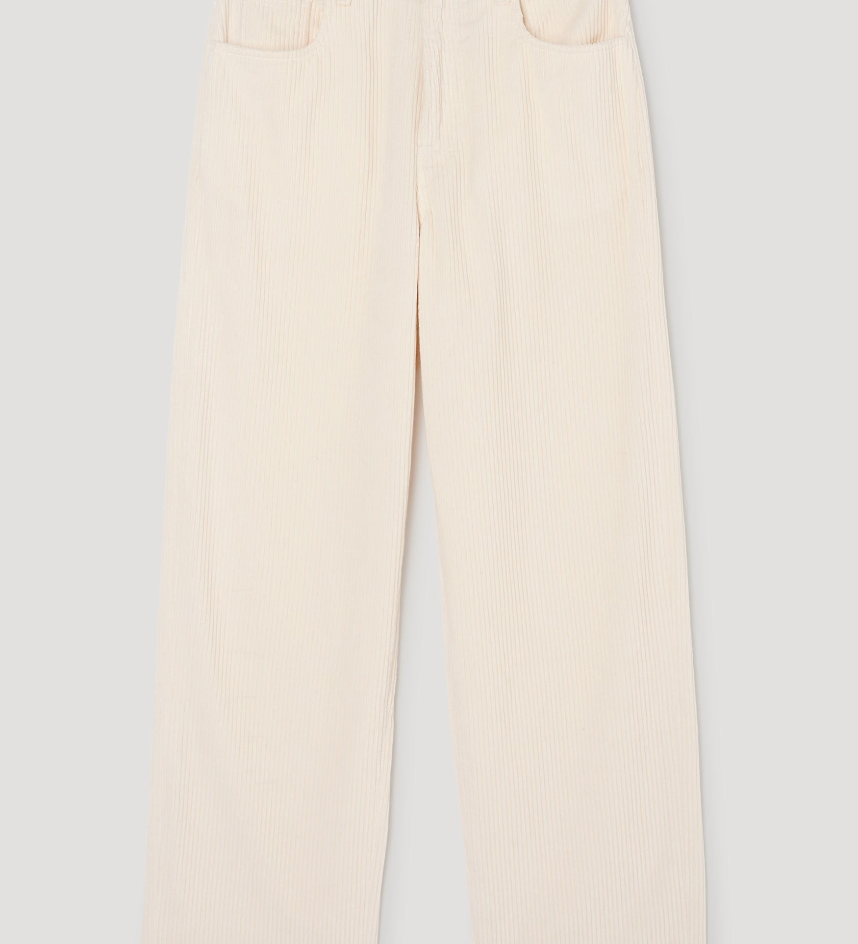 ROHE - Bruun - Signature baggy corduroy | winter white