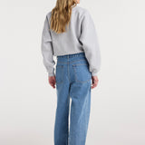 ROHE - Rixt - Turn - up baggy denim | heritage blue