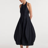 ROHE - Open back tulip dress | night