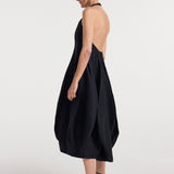 ROHE - Open back tulip dress | night
