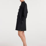 ROHE - Pankou closure dress | black