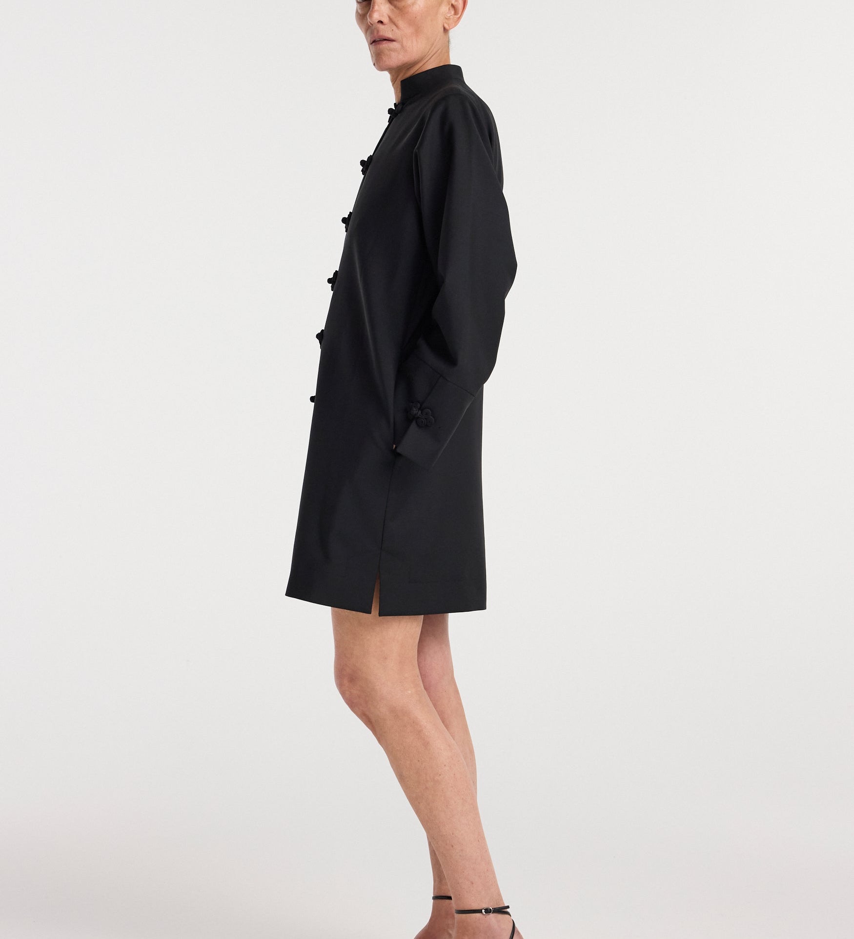 ROHE - Pankou closure dress | black