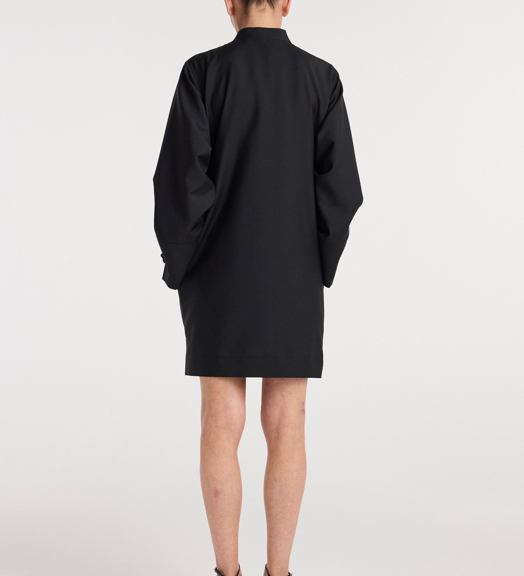 ROHE - Pankou closure dress | black