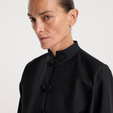 ROHE - Pankou closure dress | black