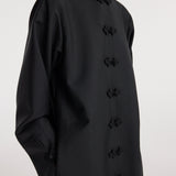 ROHE - Pankou closure dress | black