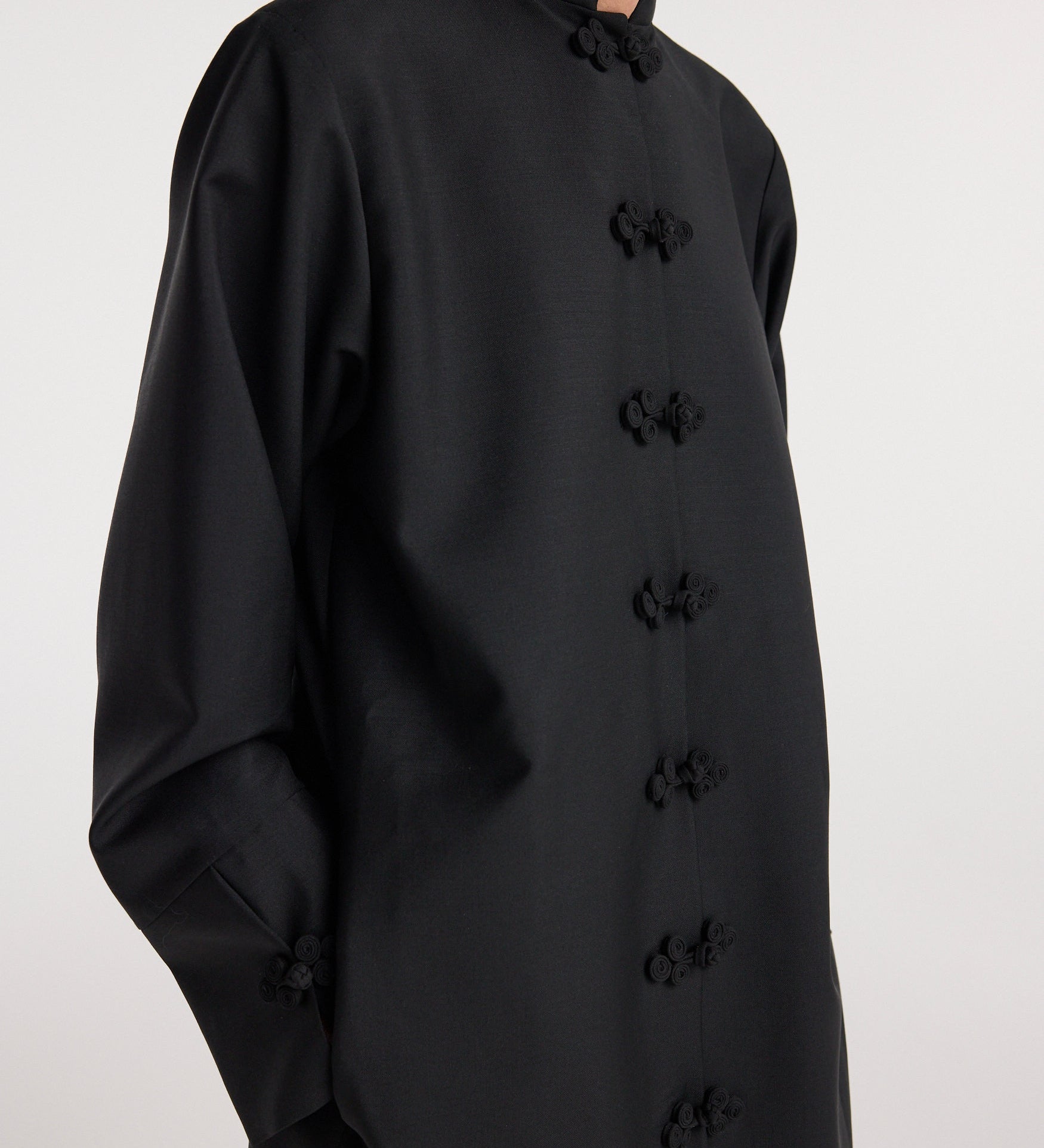 ROHE - Pankou closure dress | black