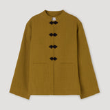ROHE - Pankou closure jacket | mustard