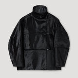 ROHE - Black ponyhair jacket | black