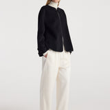 ROHE - Double - faced pankou jacket | black